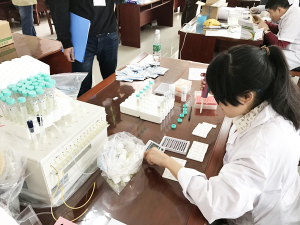 我司現(xiàn)場操作實(shí)驗(yàn)